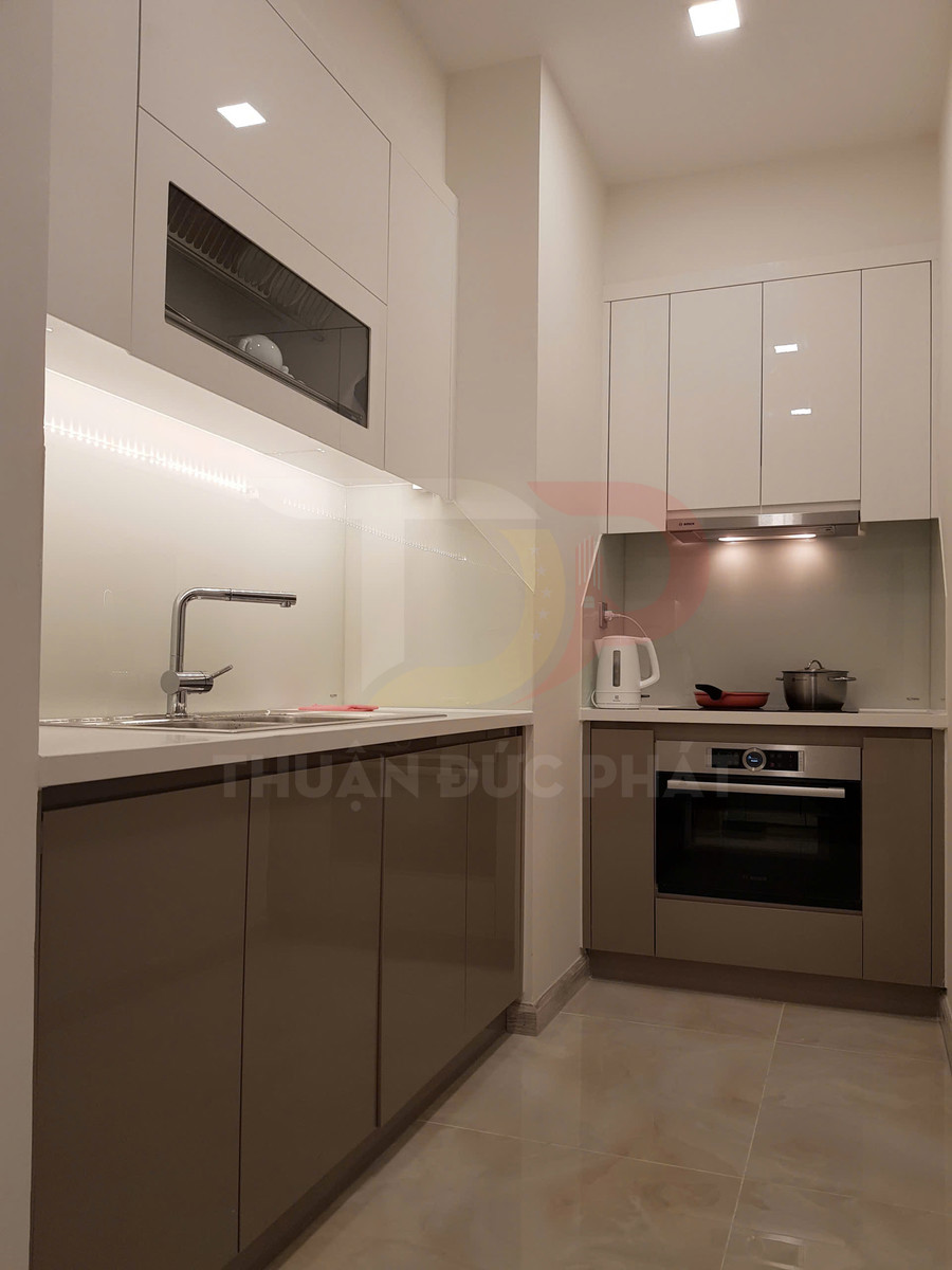 Cho thuê căn hộ Vinhomes Golden River Aqua 1 một phòng ngủ 60 mét vuông full nội thất view xéo sông và Thảo Cầm Viên