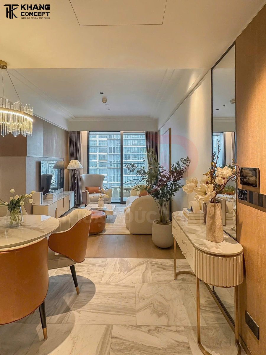 Cho thuê căn hộ Grand Marina Sài Gòn tòa Sea 1 phòng ngủ 56 m², giá 50 triệu/tháng