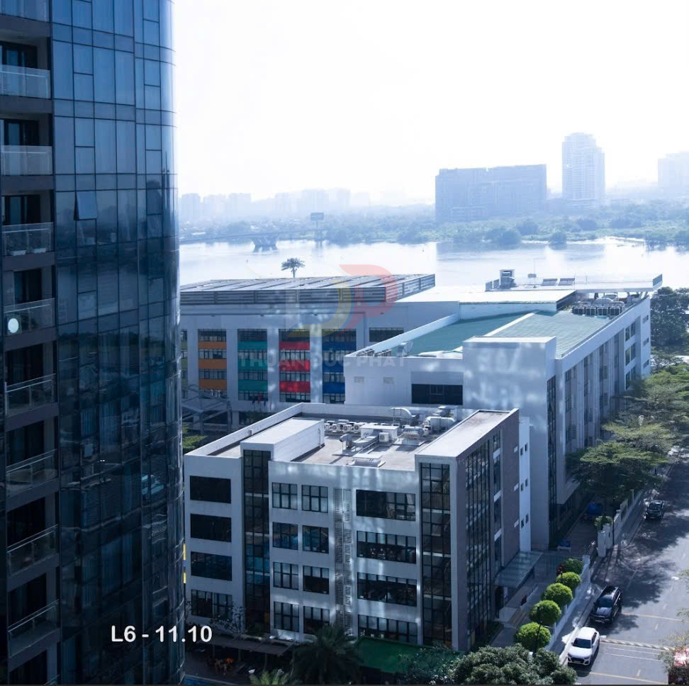 Bán căn hộ Vinhomes Golden River Lux 6 diện tích 77,6 mét vuông, 2 phòng ngủ, full nội thất, view xéo sông và Thảo Cầm Viên